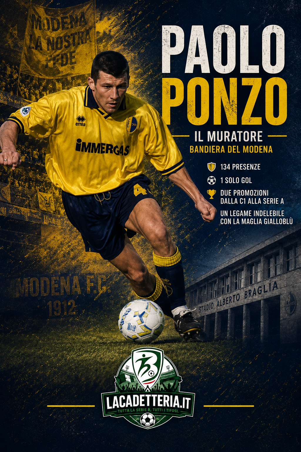 Paolo Ponzo – Modena: il cuore e la corsa dei gialloblù