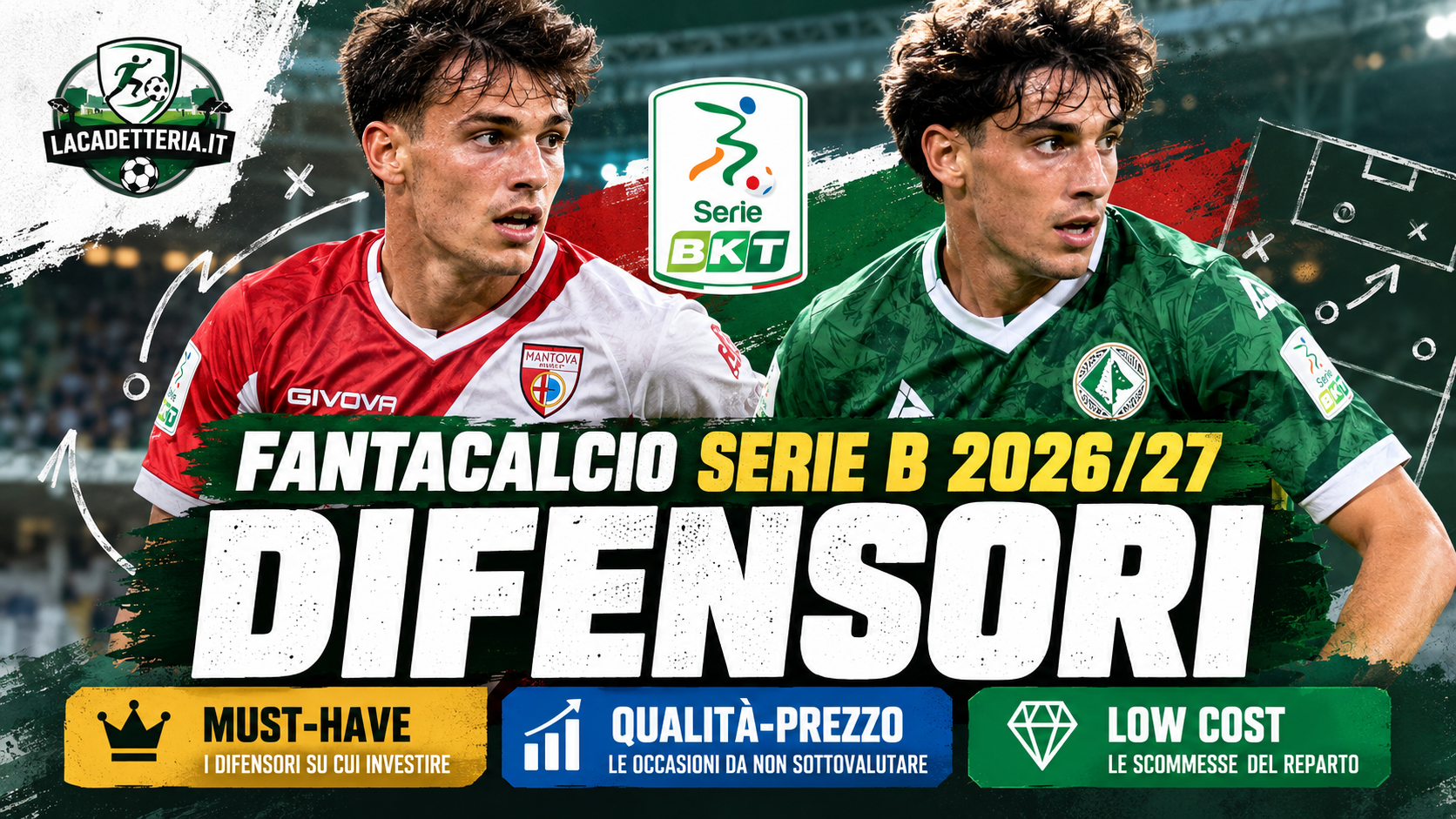 Fantacalcio Serie B 2026/27: migliori difensori, must-have e occasioni low cost