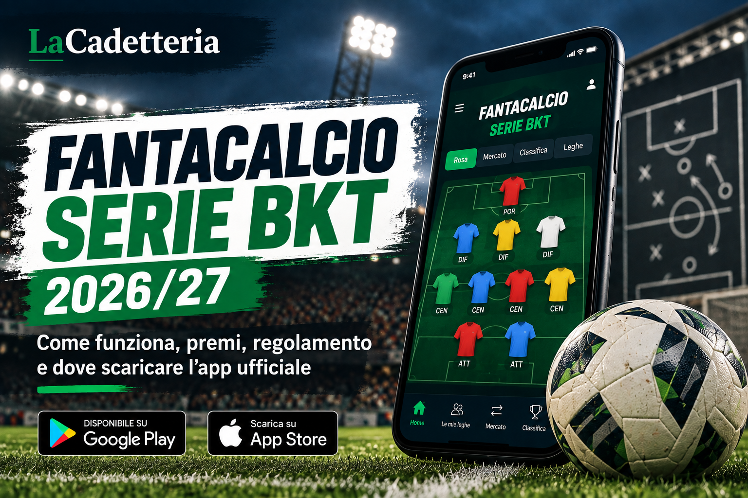 Fantacalcio Serie BKT 2026/27: come funziona, premi e dove scaricare l’app